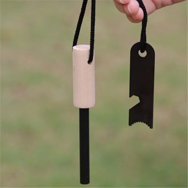 Magnesium Fire Starter - New Portable Outdoor Flint, Equipped with