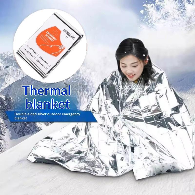 Emergency Thermal Blanket 5 Pc - Survival Blanket Reflective recension och pris